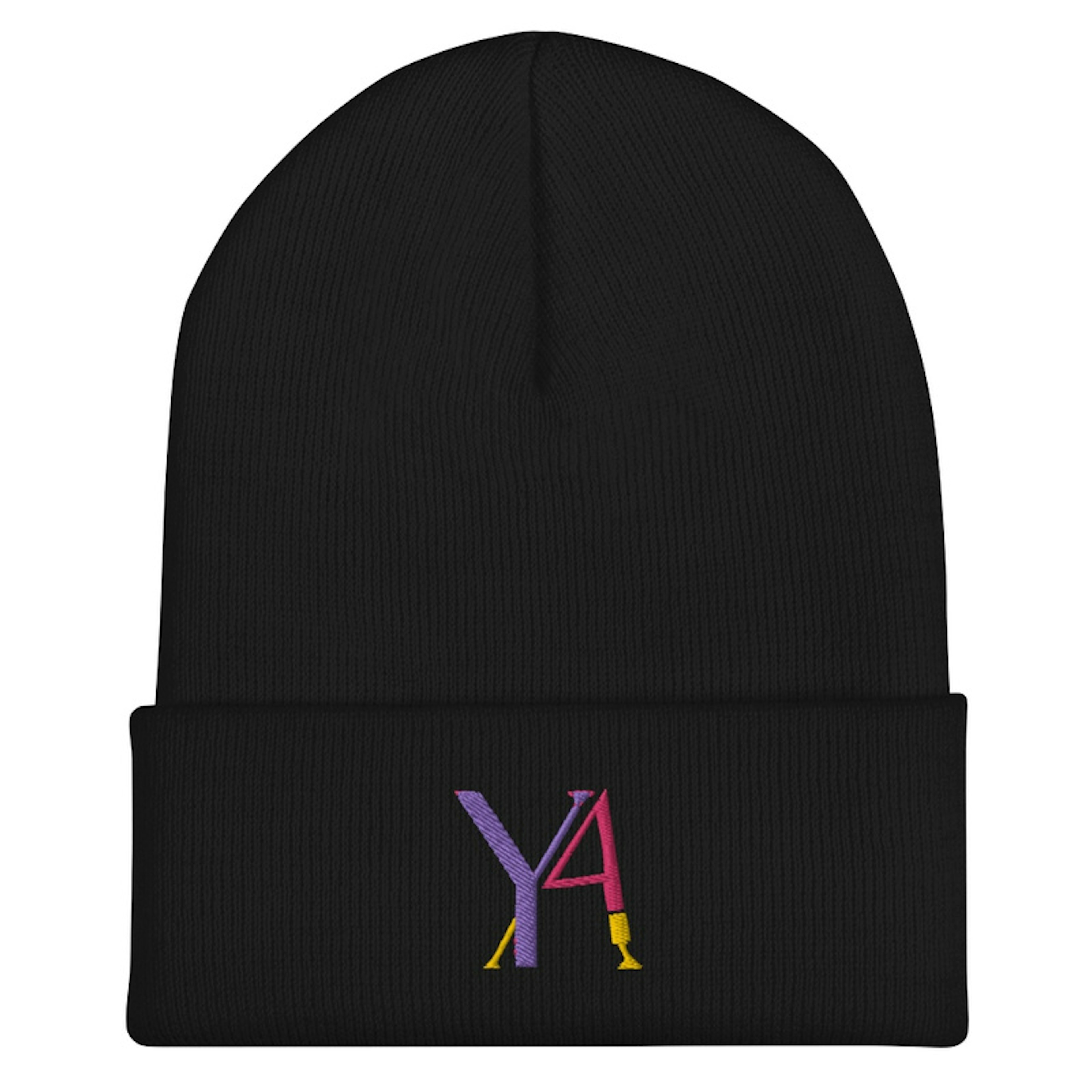 Y4A Logo Embroidered Beanie Hat